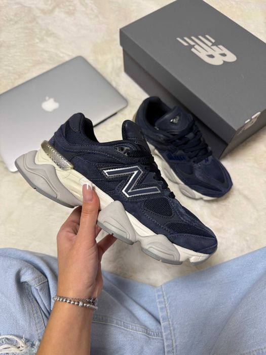 Женские кроссовки New Balance 9060 "Navy" Размеры 36-40