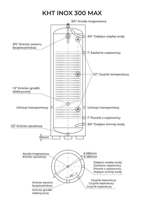 Zbiornik ze stali nierdzewnej