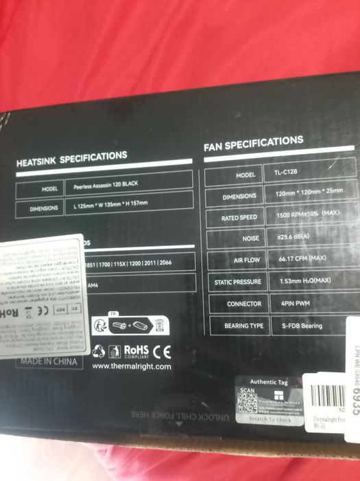 Peerless Assassin 120 black