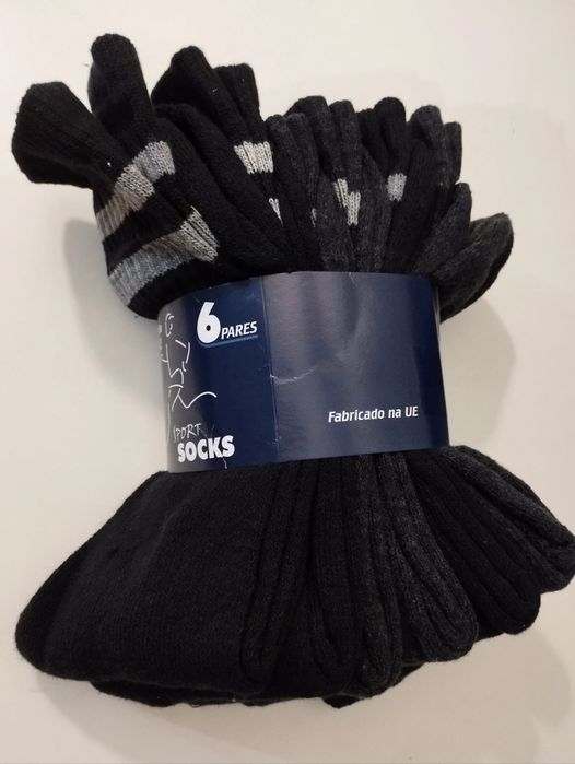 Conjunto 6 meias Novas