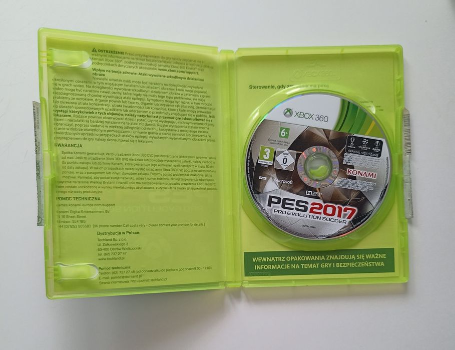 PES 2017 na Xbox 360
