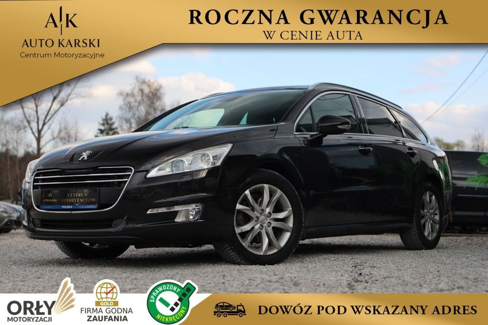 Peugeot 508 2.0 140kM *Wielofunkcja*Nawigacja*Tempomat*Parktronic*Head-Up*ABS*ESP*