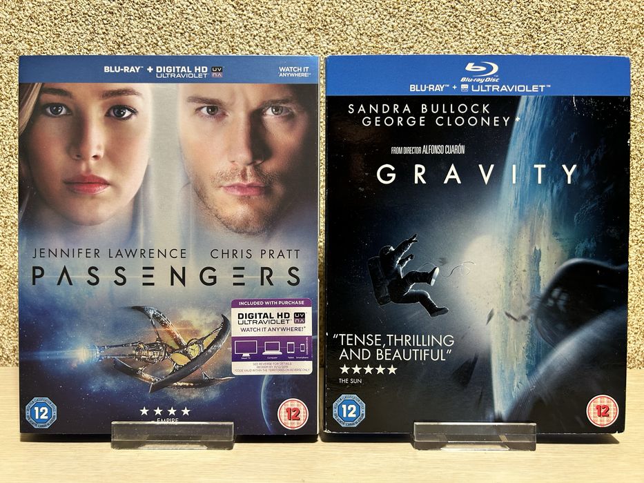 Blu-ray диски Форма воды / Прометей/ Бегущий по лезвию 2049/ Гравитация/ Пассажиры