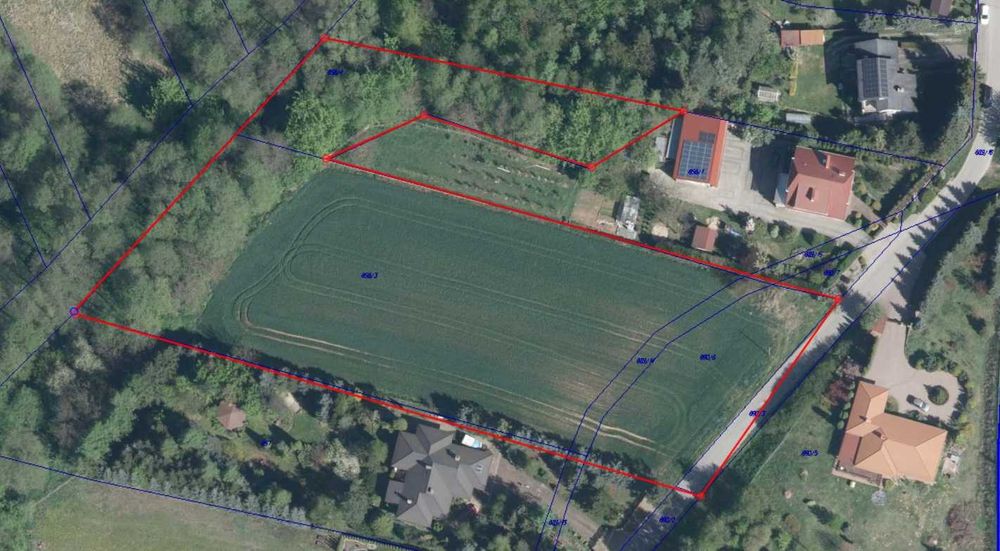 Działka w Szewnie (REZERWACJA) – 8524 m² | wz | media | projekt domu gratis!