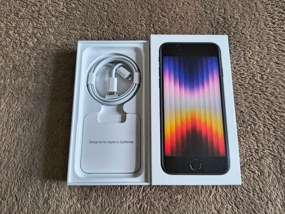 Iphone se 3 gen 2022 64gb midnight Neverlock Безкінечна перезагрузка