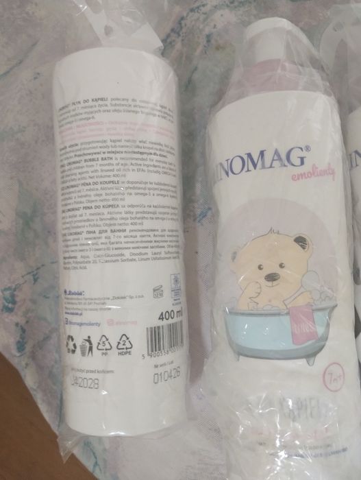 Linomag żel do mycia ciała i głowy dla dzieci i niemowląt