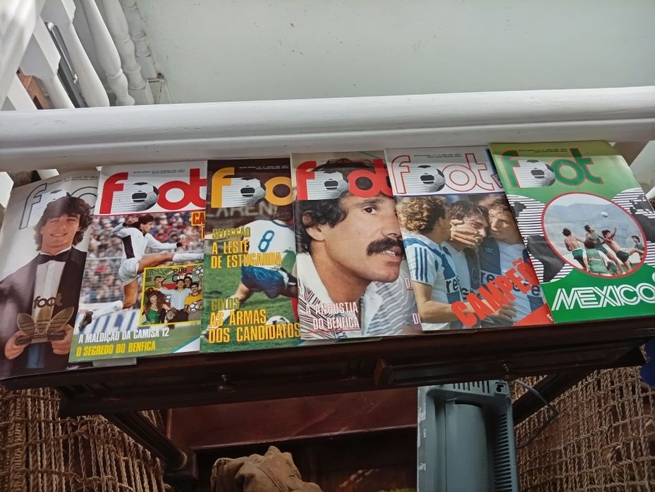 Revistas de futebol colecção antiga