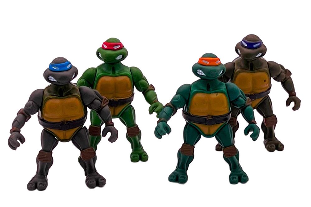TMNT Tartarugas Ninja Playmates Toys Mirage Studios 2002