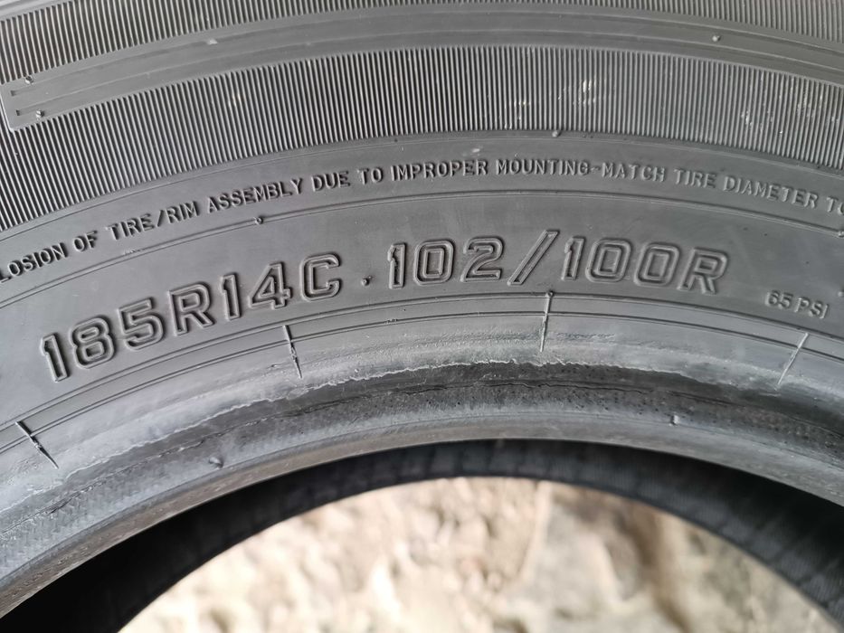 Літні шини 185 R14C Falken linam van01	90%залишок