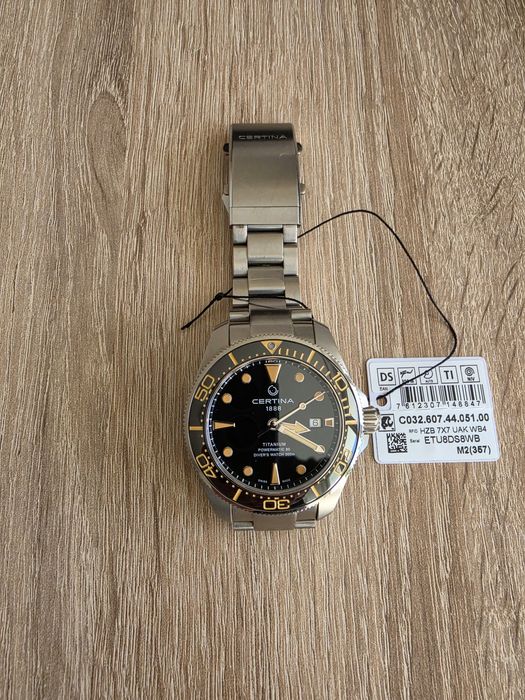 Zegarek męski Certina DS Action Diver C032.607.44.051.00