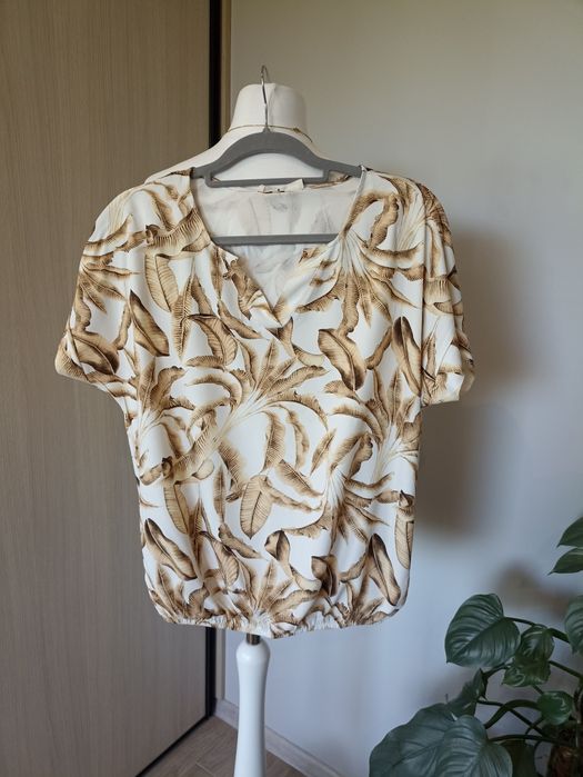 Bluzka w liście roz.M/L Allweek