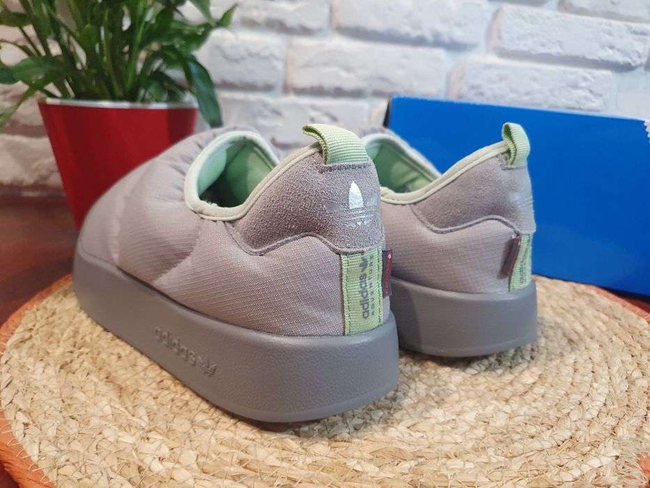 Adidas puffylette 39 40 адідас пуфілет сліпони зимові