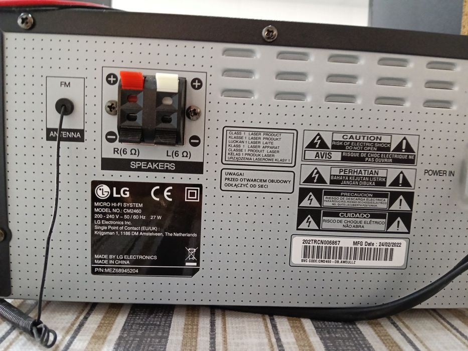 Vendo aparelhagem Wi-Fi LG