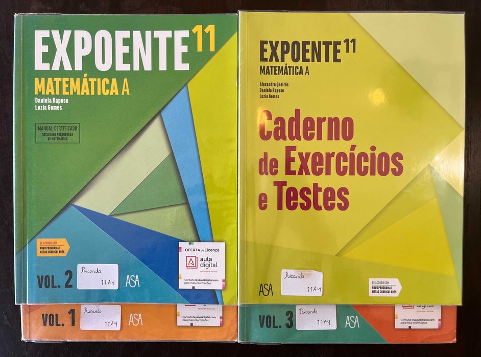 Livros 11 Ano Encadernados - Expoente 11 - Marca a pagina 11