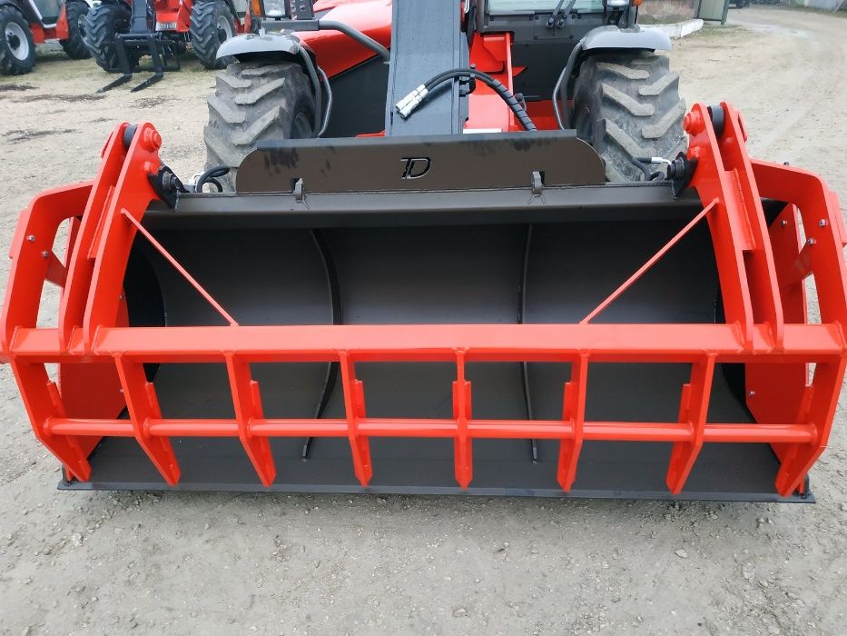 Ковш с захватом на погрузчики manitou jcb merlo bobcat