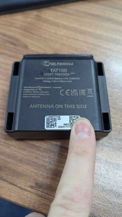 Професійний GPS трекер Teltonika TAT100 (Asset Tracker) на гарантії