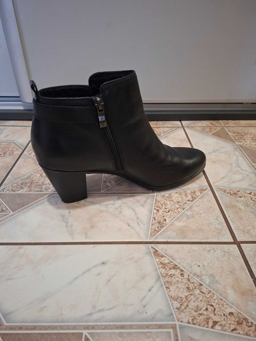 Buty botki ze skóry rozmiar 41
