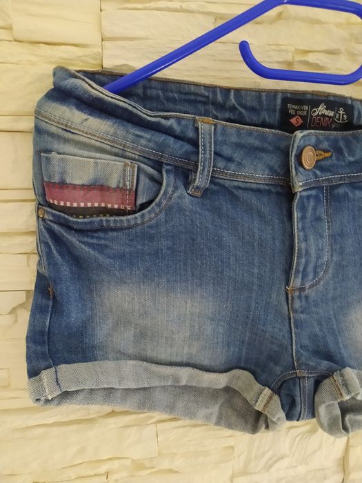 Spodenki jeans 36