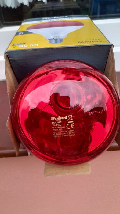 Lampa na poczerwień 100 W