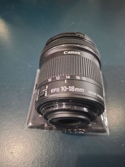 Lente canon 10-18