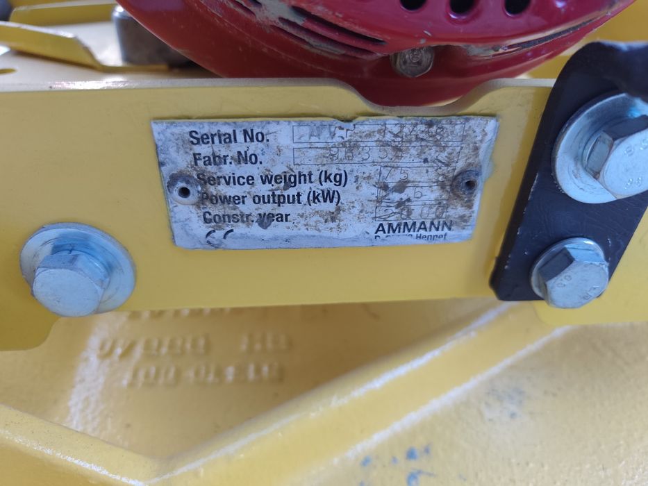Zageszczarka Ammann AVP 1240 70 kg