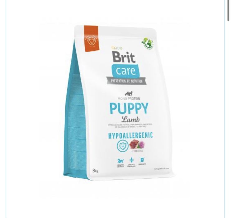 Brit Care Dog Hypoallergenic Puppy цуценят, гіпоалерген з ягням 12  кг