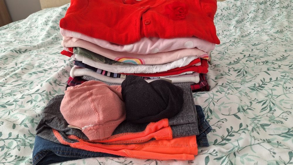 Ubrania dziewczynka rozmiar 98 do 110