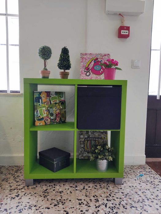 Estante kallax verde