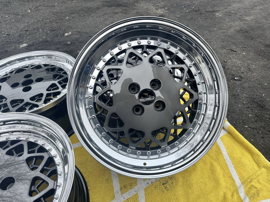 Custom 17" OZ 8/9" 4x100 skręcane 3tlg,bbs,oz + opony