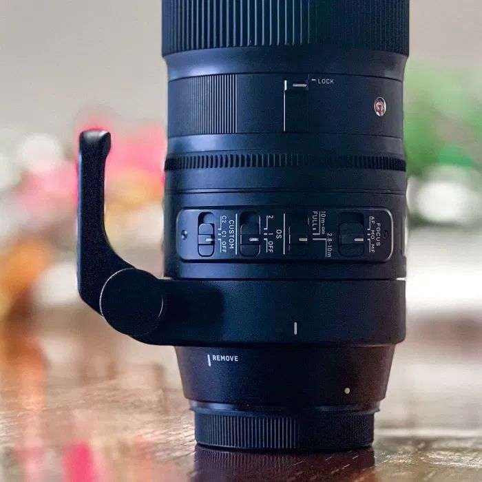 Sigma 150-600 contemporany com dock station