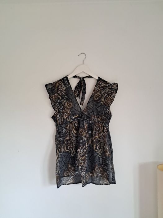 Boho letnia bluzka, More