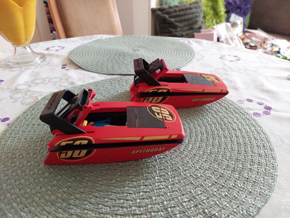 Playmobil Motorówki.