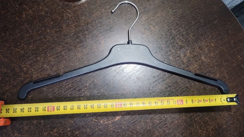 Вішаки тремпель для одягу 29-35 см