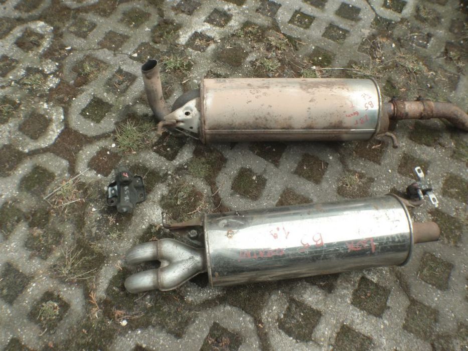 wydech tłumik rura passat b5 golf III 3 IV 4 ibiza octavia I lupo arosa oryginał jak nowy