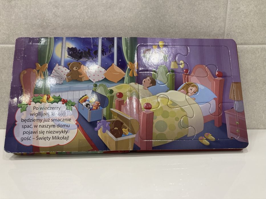 Książka z puzzlami Święta