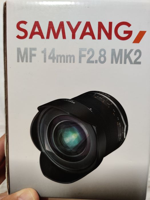 SAMYANG 14mm f/2.8 MF MK2 para Canon EF