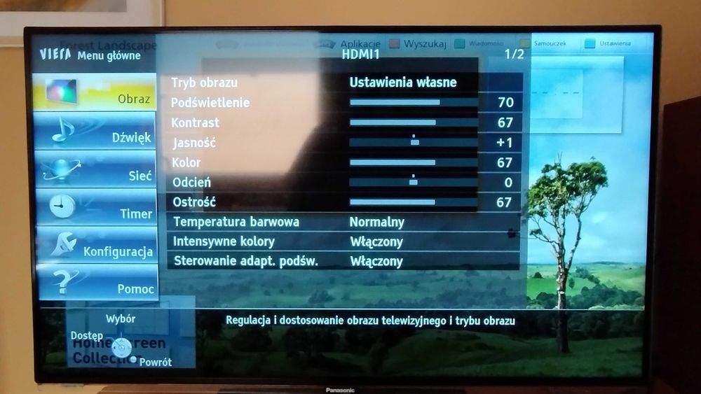 Telewizor Panasonic-TX-L39E6E - 39 cal