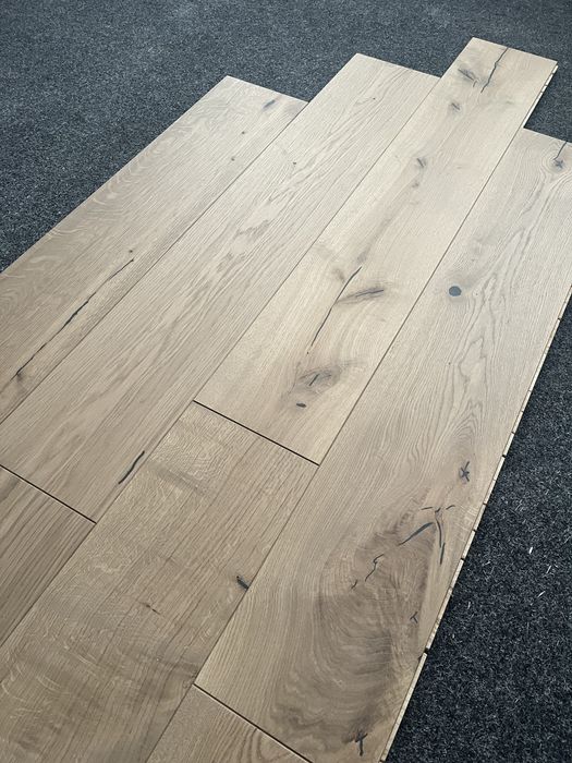 Deska Drewniana Dąb Rustic 15x190x1080mm 4faza, Olej UV x2 POSEN