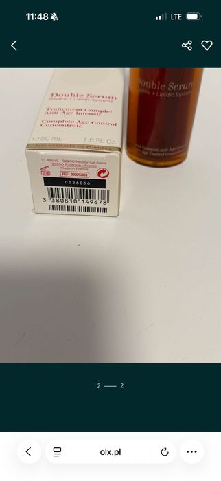 Serum Clarins 50 ml