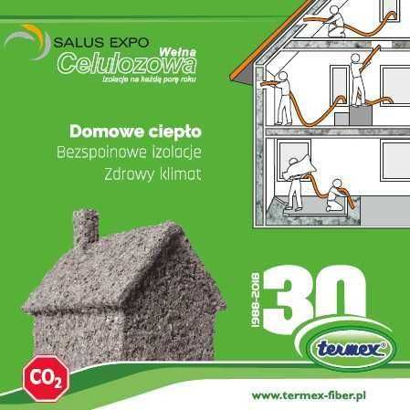Wdmuchiwanie Wełny Celulozy Ocieplenia Izolacje Steico Termex Poddasza