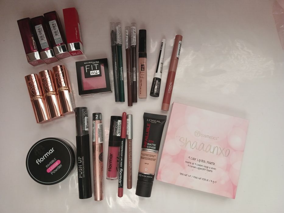 Косметика б.у Flormar.MAYBELLINE .Loreal