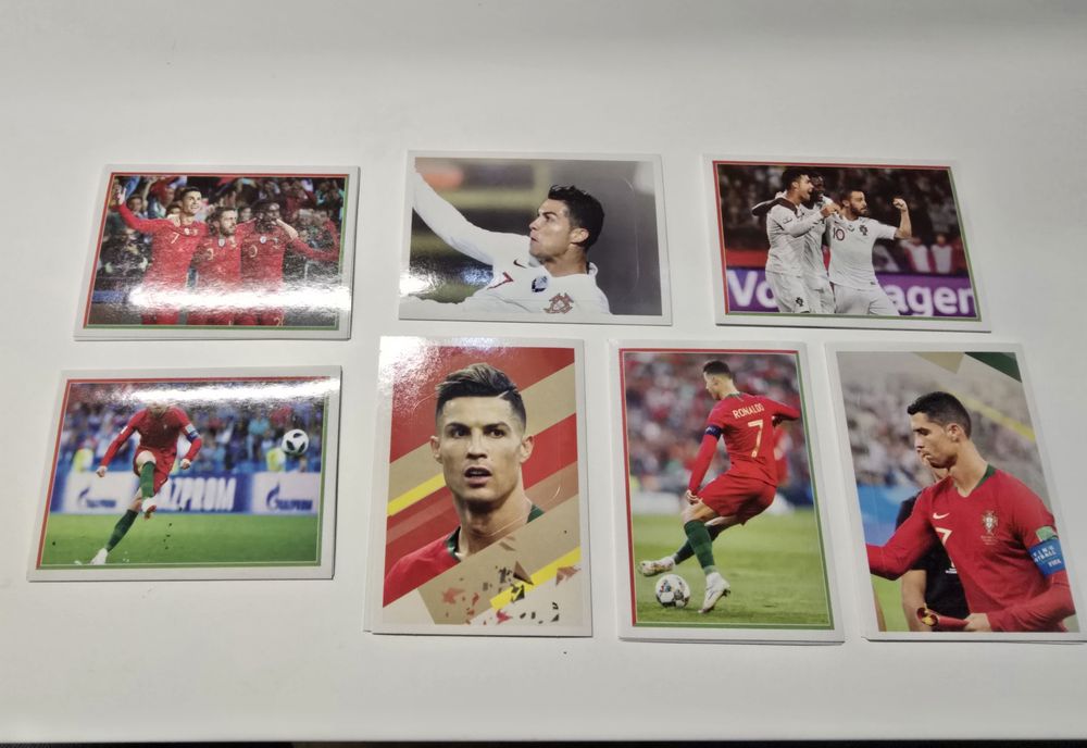 Cromos Cristiano Ronaldo Fome Vencer 2020