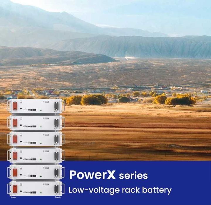 Акумулятор LiFePO4 FEB PowerX E5 48V 5.12 кВт·год для інвертора та ДБЖ
