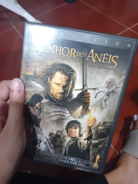 Coleção O Senhor dos Anéis – Trilogia Completa em DVD