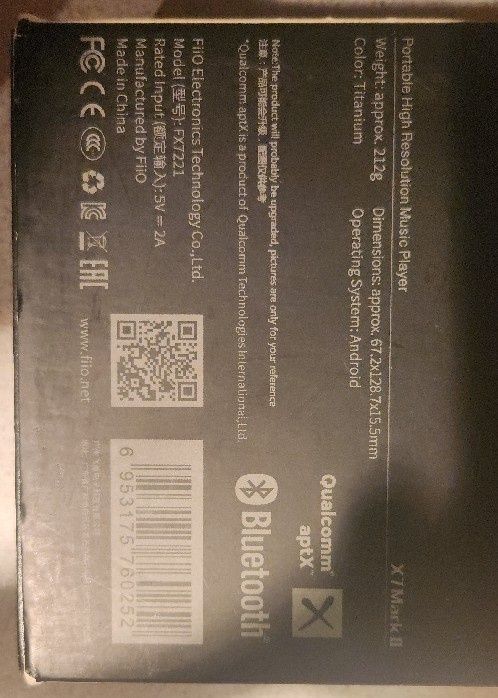 Fiio x7 mp3 lossless flac