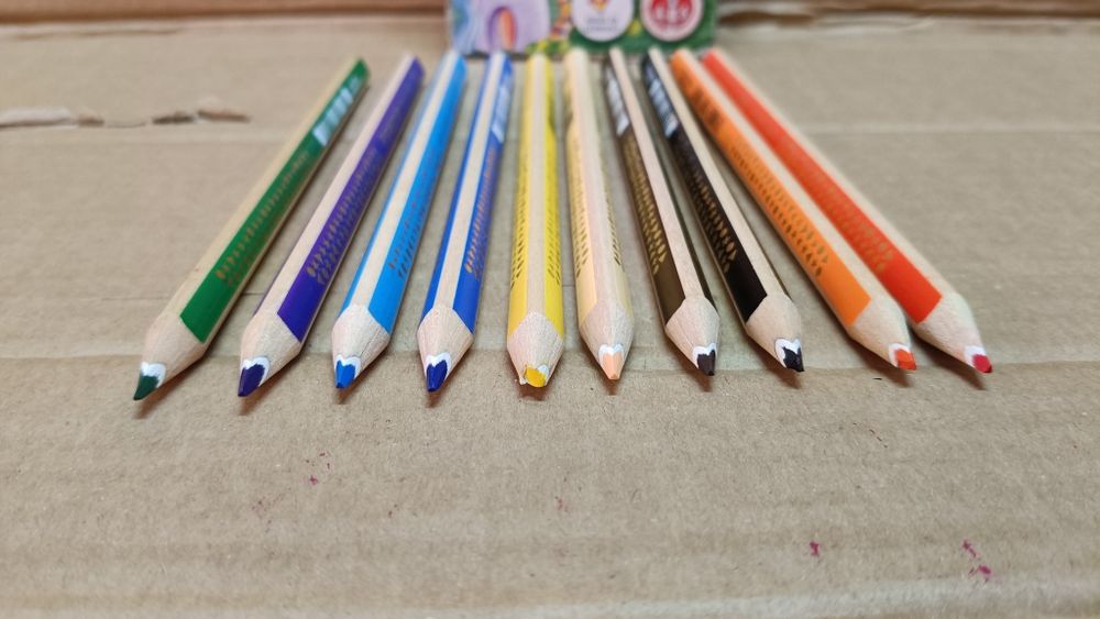 STAEDTLER Noris  kredki w 10 żywych kolorach 2 komplety