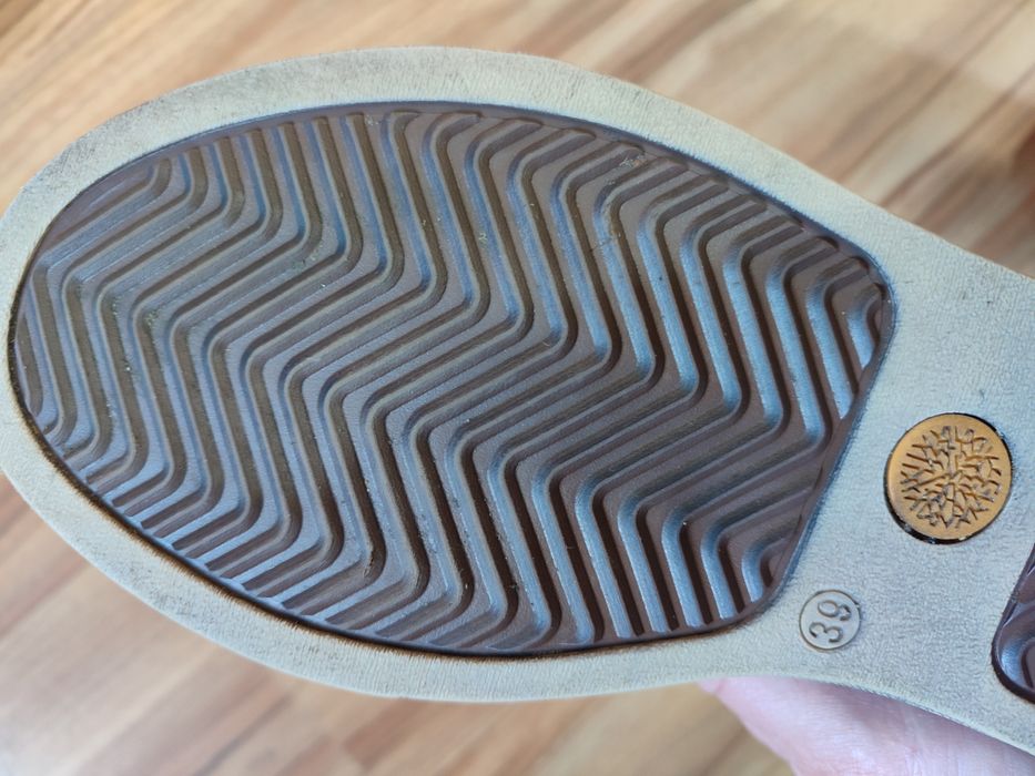 Сині шкіряні кеди, 25 см (як нові)