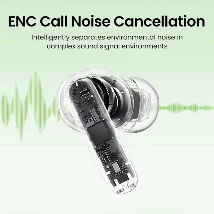 UGREEN Навушники P3 HiTune TWS ENC IPX5 Bluetooth 5.4 0,06s