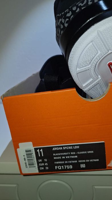 Кросівки Jordan Spizike Low,  FQ1859 060 US11.