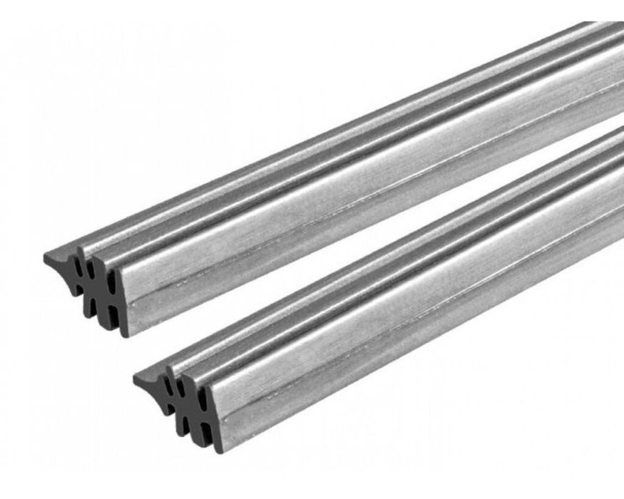 Резинки 1 шт для бескаркасных дворников 700мм премиум качество